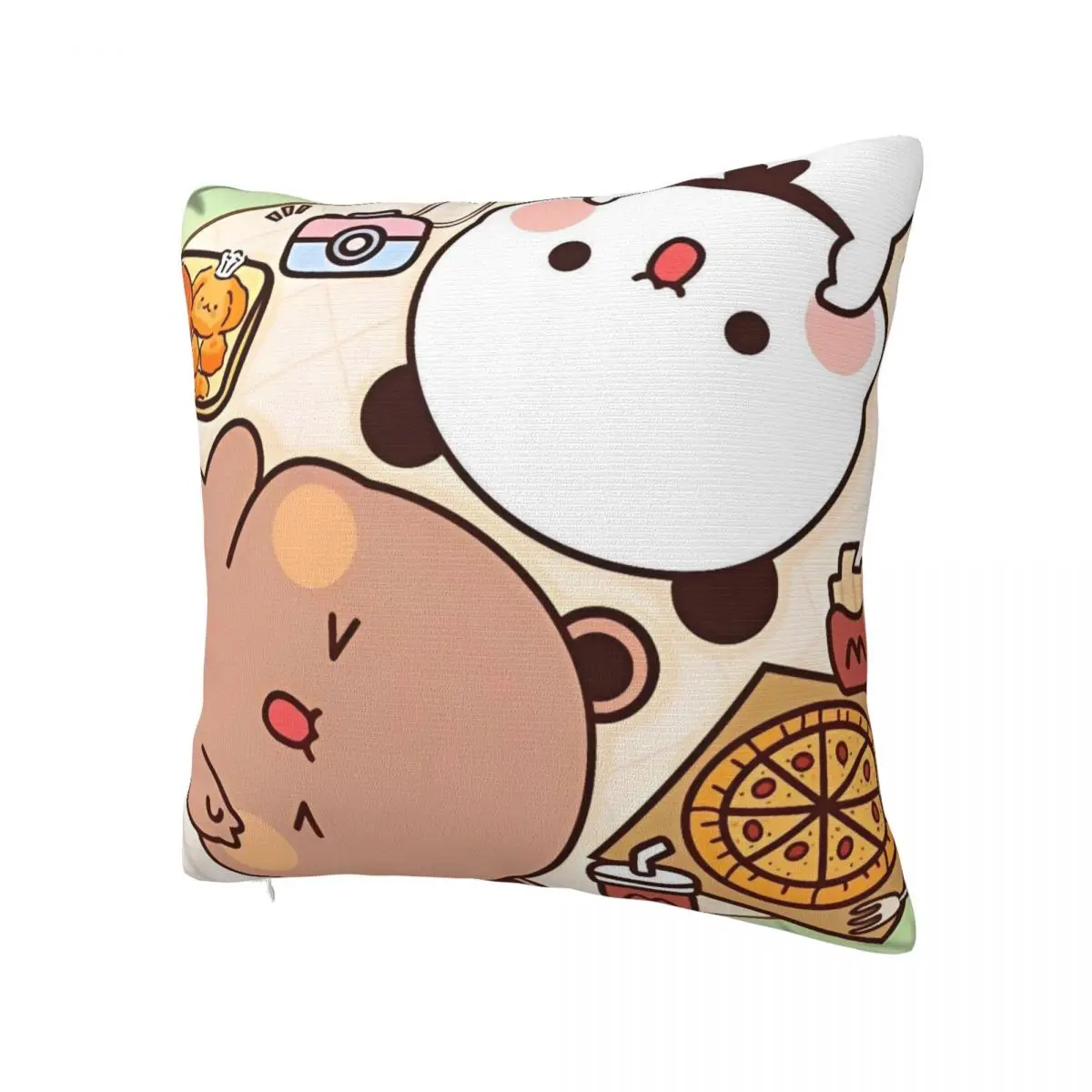 Bubu And Dudu Panda Pillow Cover Fashion Pillow Case For Office Car Home Decorative Cushion Cover Polyester Custom Pillowcases
