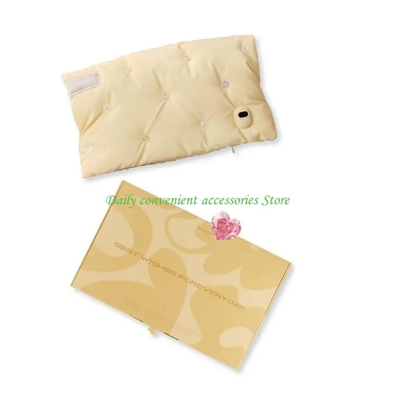 

97QB USB грелки для рук сумка 3 уровня нагрева быстрый электрический нагревательный чехол для женщин и детей Охота Кемпинг