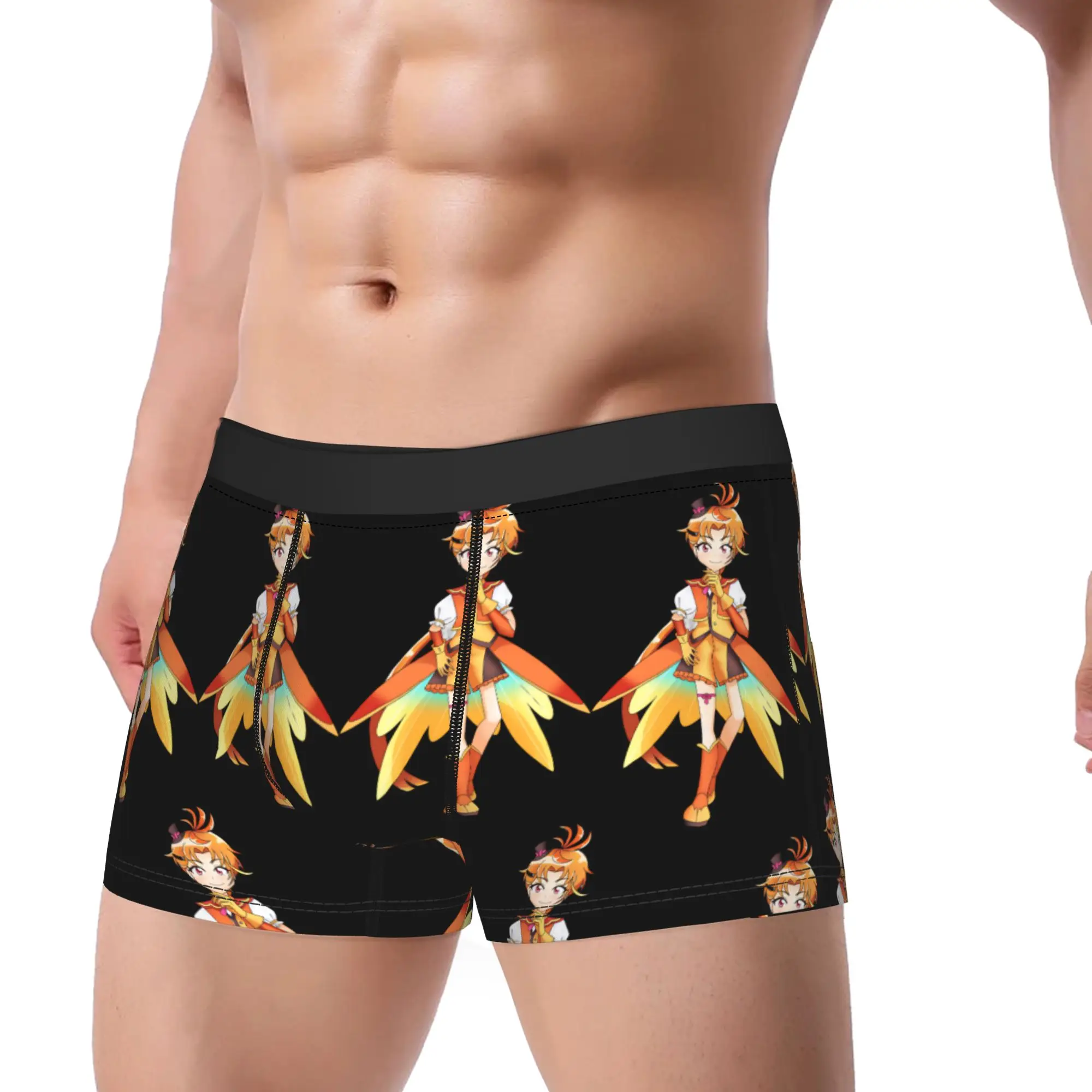 Sky Precure Cure Wing Character Underwear  Printing Trunk Hot Sale Males Panties Comfortable Shorts Briefs Gift Idea