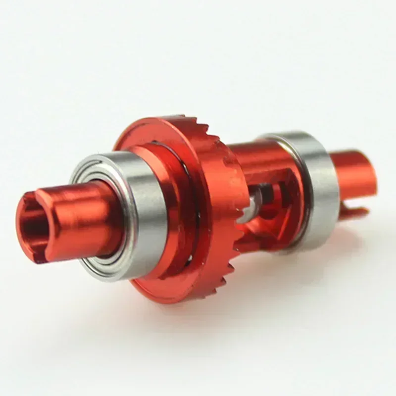 Para Wltoys K929 K939 K969 K979 K989 K999 Escala 1/28 Peças de reposição de carro RC K989-26 Atualização de metal Caixa diferencial de bola ajustável