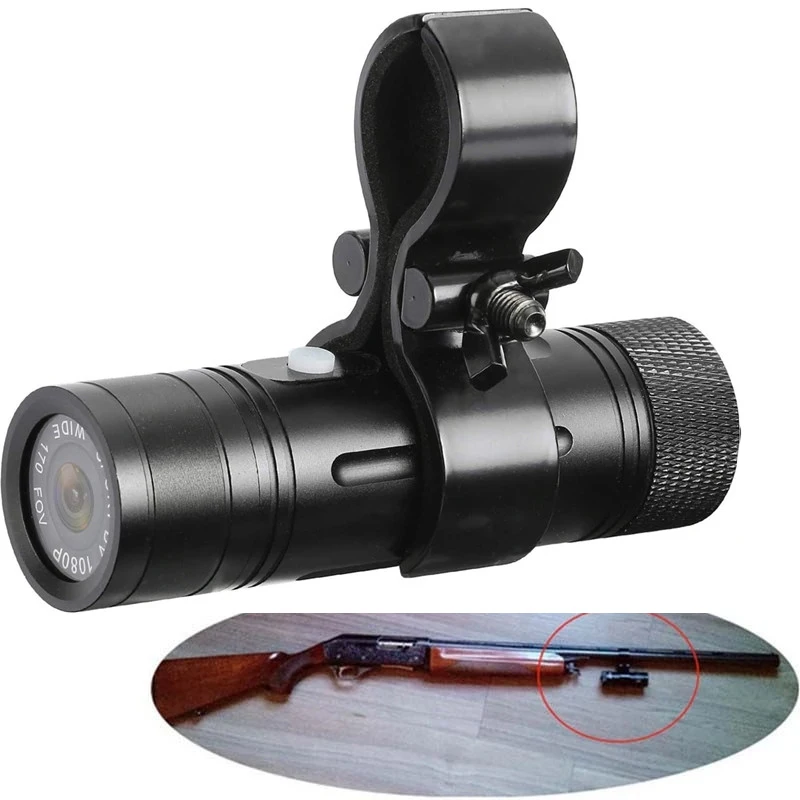 Caméra de chasse en plein air, mini HD, support de odor, casque, enregistreur, action de chasseur, c