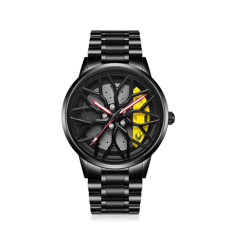 SVJ Luxury Limited Men's Watch High-end Genuine Wheel Three-dimensional Skeleton C63 Forged Men's Watch Quartz Watch