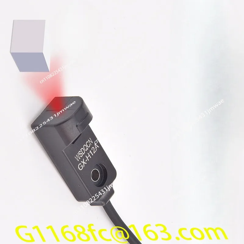 Suitable for GX-H8A, F8A, 12A, 15A Small Square Proximity Switch DC Three-wire 12V 24V Induction Metal NPN