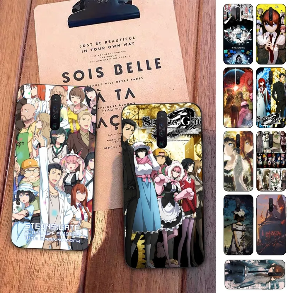 Anime Steins Gate Phone Case For Redmi 5 6 7 8 9 10 Plus Pro 6 7 8 9 A GO K20 K30 K40 Pro Plus F3 Fundas