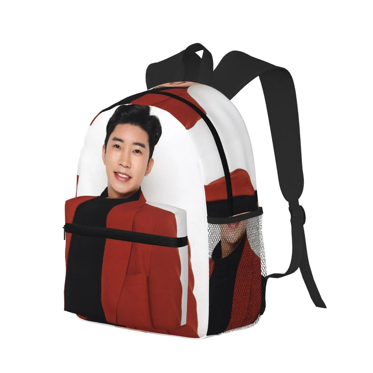 

Lim Young Woong Student Backpack School Bag Hiking Travel Daypack for Men Women Bookbag Shoulder Bags