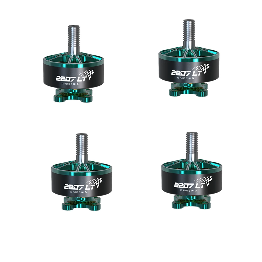 

VCI Vulcan 2207 LT 2160KV FAI World Champion Motor Зеленый Красный Низкое энергопотребление 14524 об/мин 24 В Гоночный двигатель для дрона