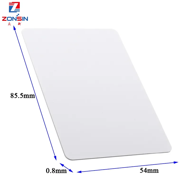 Cartões Chip RFID em branco, EM4305, T5577, 125 kHz, cópia, regravável, gravável, reescrever, duplicado, 50pcs