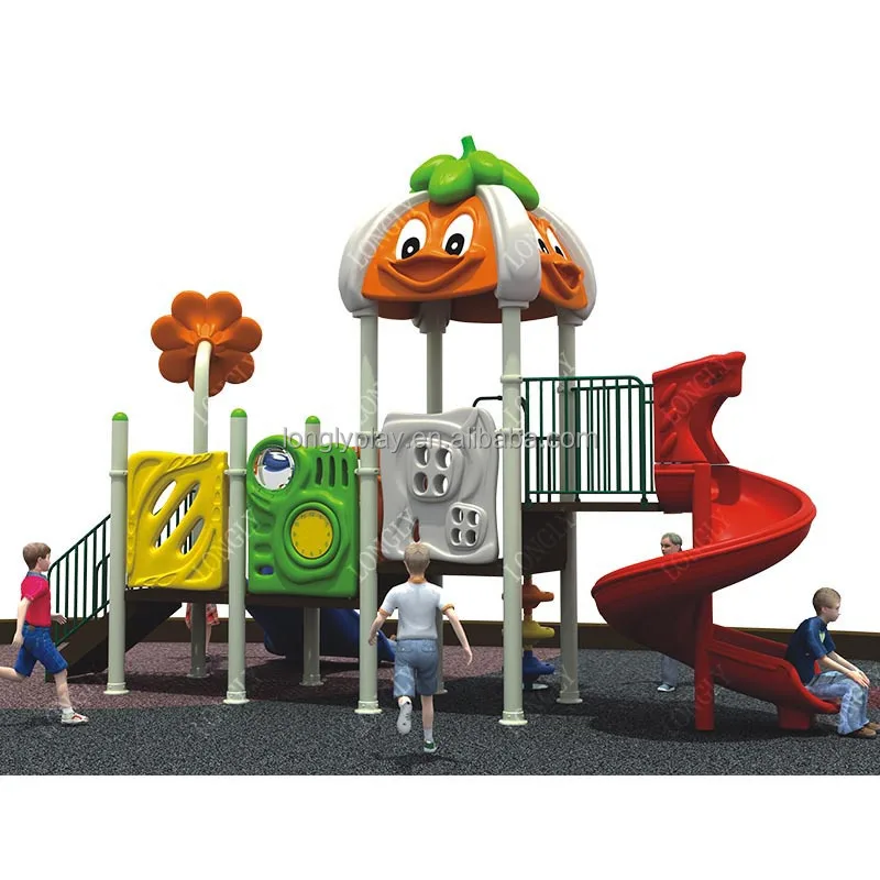 

Commercial Popular Park Equipment Kids Slide Outdoor Playground