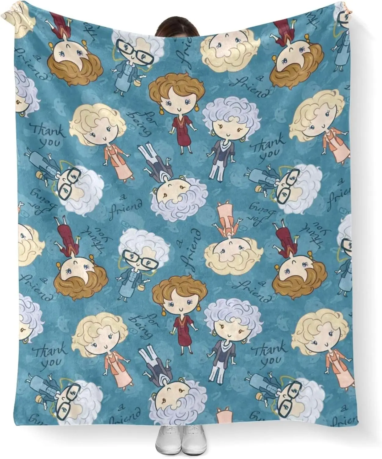 Goldengirls Golden Girls Blanket Gifts Throw Blanket Lightweight Golden Girls Merchandise for Couch Bed Sofa Car