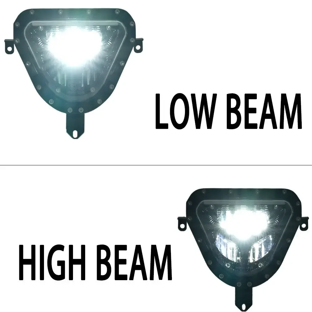 E24 Emark LED Headlight Assembly Dirt Bike Headlamp Hi-Low For 2012-2023 SHERCO SE SEF 250 300 450 500 offroad enduro