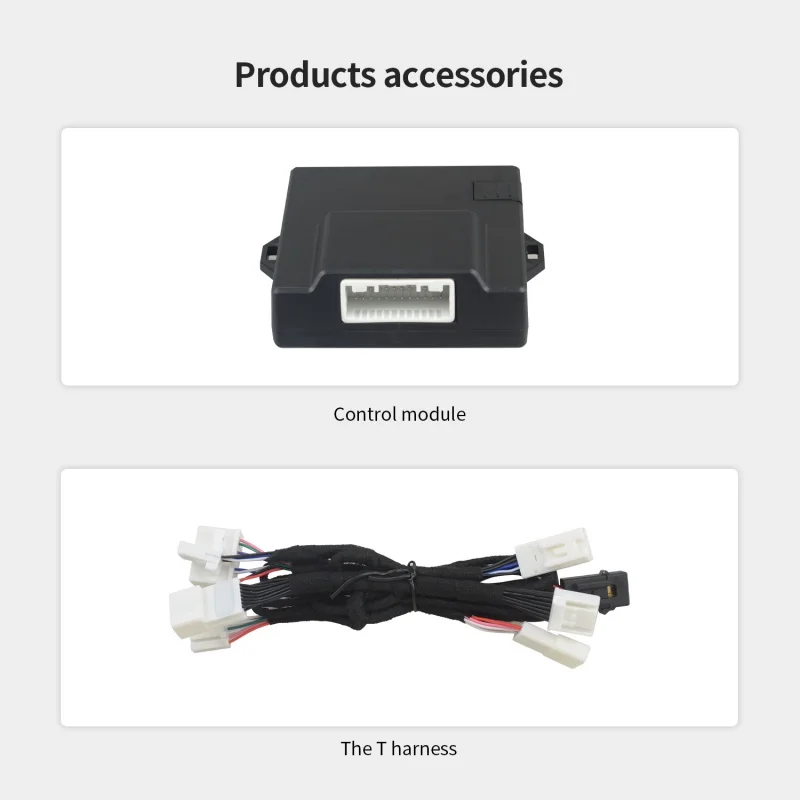 EASYGUARD Plug & Play Factory Key Remote Starter fits for Toyota Hilux/Fortuner/Innova 2016-2023 with oem push start button