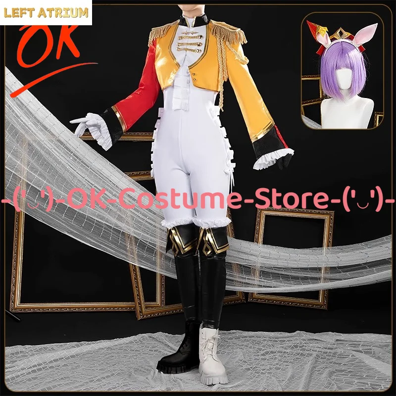 

[Customized Size] Uma Musume Pretty Derby Durandal Cosplay Costume Win Outfit Game Character Halloween Carnival Party Uniform