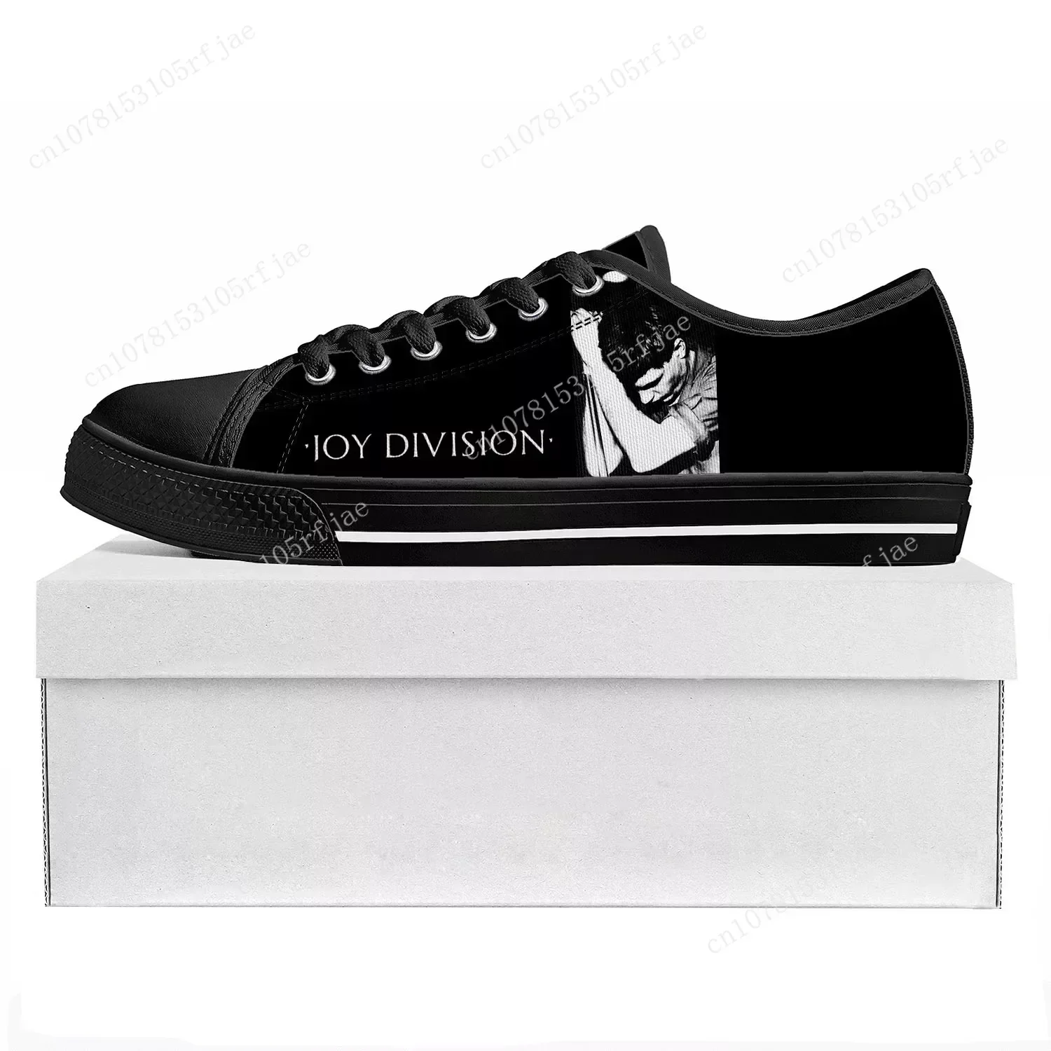 Joy Division Rock Band Low Top High Quality Sneakers Mens Womens Teenager Canvas Sneaker 3D Print Casual Couple Shoe Custom Shoe