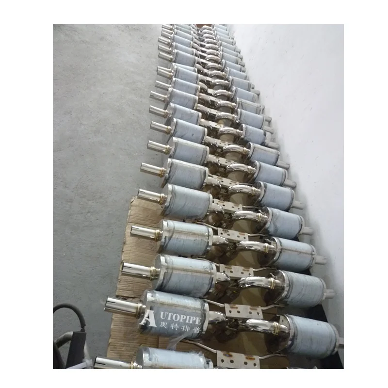 1:1 Ratio Copy Exhaust Pipe Muffler Racing Rear Exhaust System Dual Performance Exhaust Manifold Customized Service Customized S