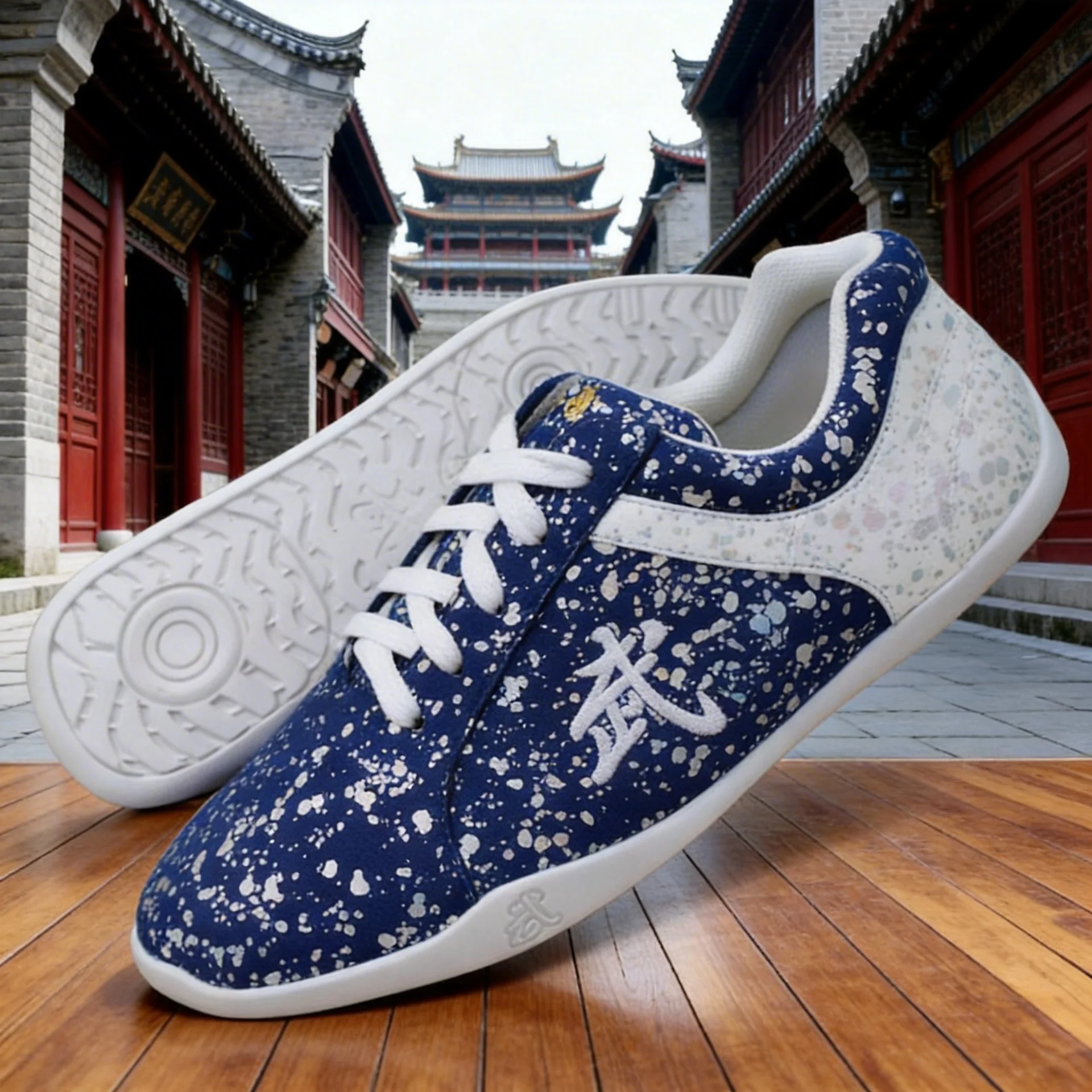 Kampfkunst-Schuhe Taolu-Schuhe Wushu-Schuhe Chinesische Kungfu-Schuhe CCWushu Taichi Taiji Nanquan Changquan Schuhe – Detail 20