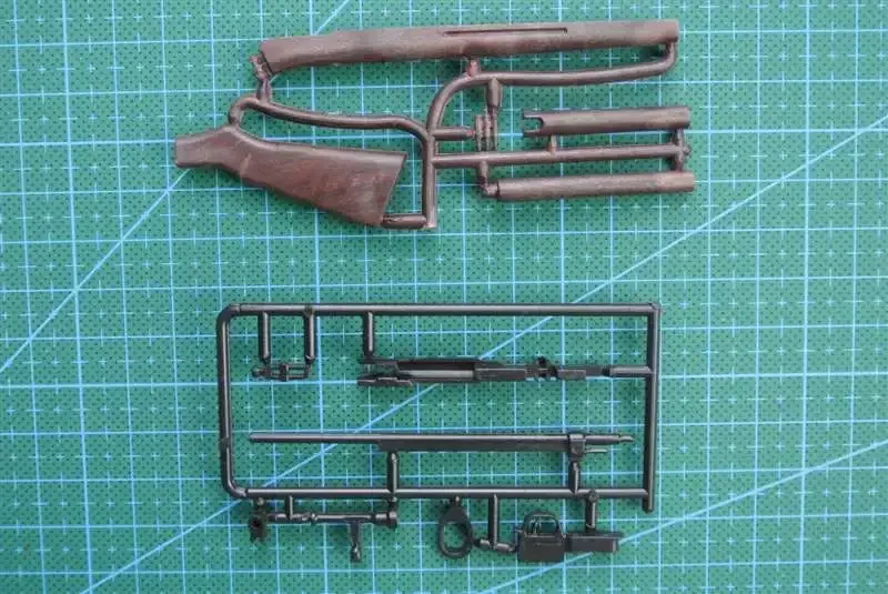 Modèle de fusil de type JPN 38, accessoires militaires en plastique revêtu, collection d'affichage de figurines d'action de 12 pouces, 1/6