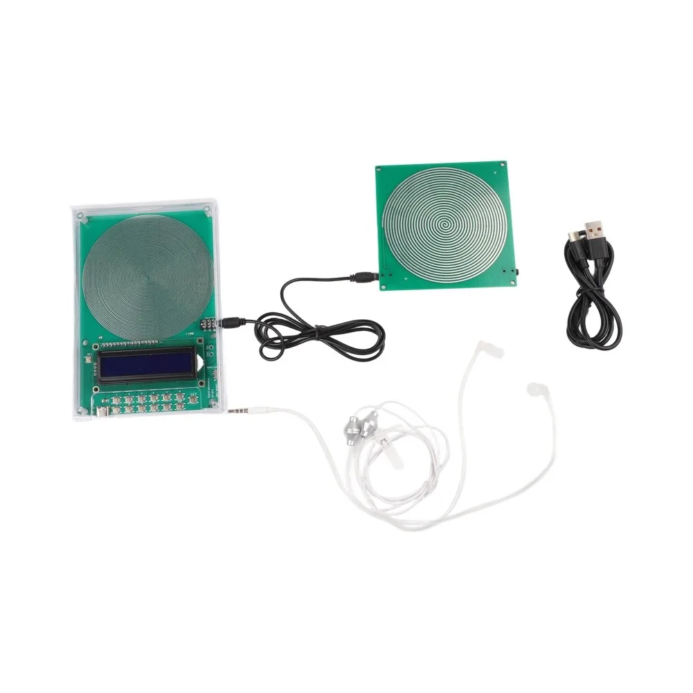 Adjustable Frequency For SCHUMANN Wave Generator Compatible with External Antennas and Featuring Digital Display Interface