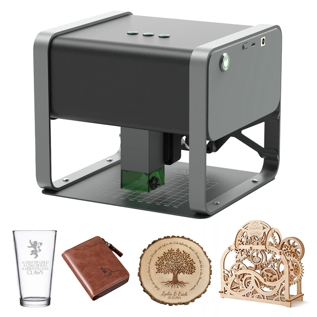 5500mw Laser Engraving Machine DIY Logo Mark MINI Powerful Bluetooth CNC  Laser Engraver Wood Leather Printer for Beginner - AliExpress