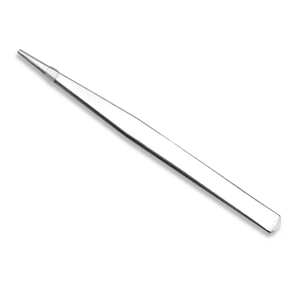 125mm Stainless Steel Tweezers With Curved Pointed Serrated Tip Home-Medical Dental Garden Daily Kitchen Precision Tweezer Tools