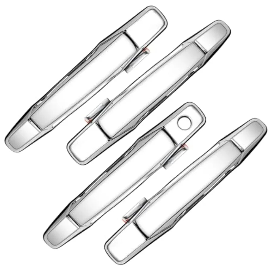 

Exterior Door Handles Chrome Replacements for 2007-201 Cadillac Escalade Chevy Avalanche ado Suburban GMC Sierra Yukon Replaces