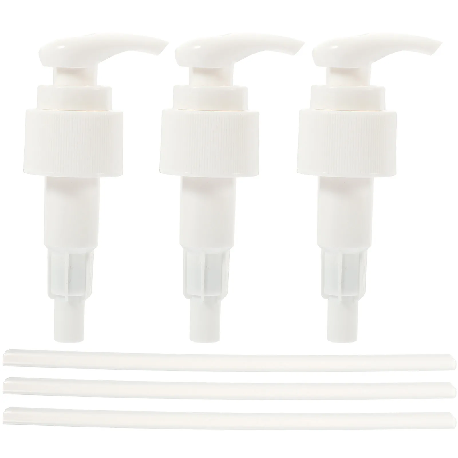 

3Pcs High Durability Bottle Pump Head Replacement for Hand Soap Shower Gel Lotion Foaming Dispenser Pressing Pump Accessories