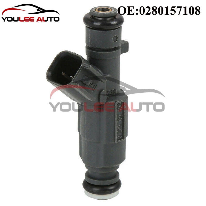 

High Quality OEM 0280157108 Fuel Injector Nozzle For Wuling Chevrolet Aveo Sail 1.4 2010 - 2016 New Sail Jingyi Car Accessories