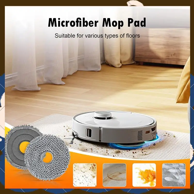 

For Roborock Robot Vacuum Cleaner Qrevo 5AE/Curv/Curvc/Curv S5X 5A1 5XC/Edge Brush For Greater Durability-[A53I]