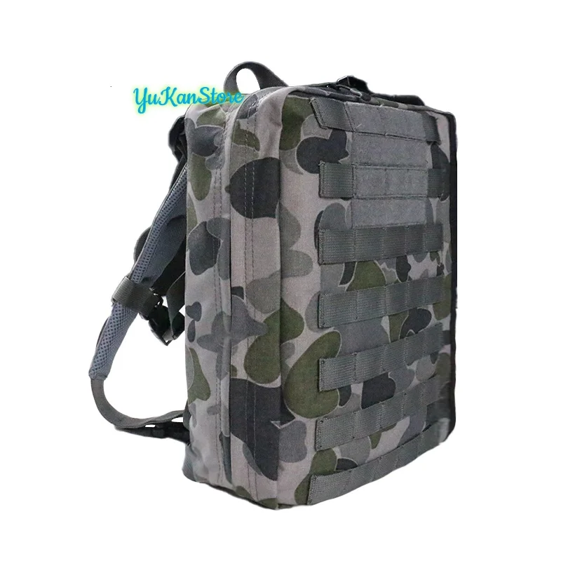 RS Camouflage Backpack for Men's Military Fans, Outdoor Hiking and Mountaineering, Multi functional Tactical Backpack