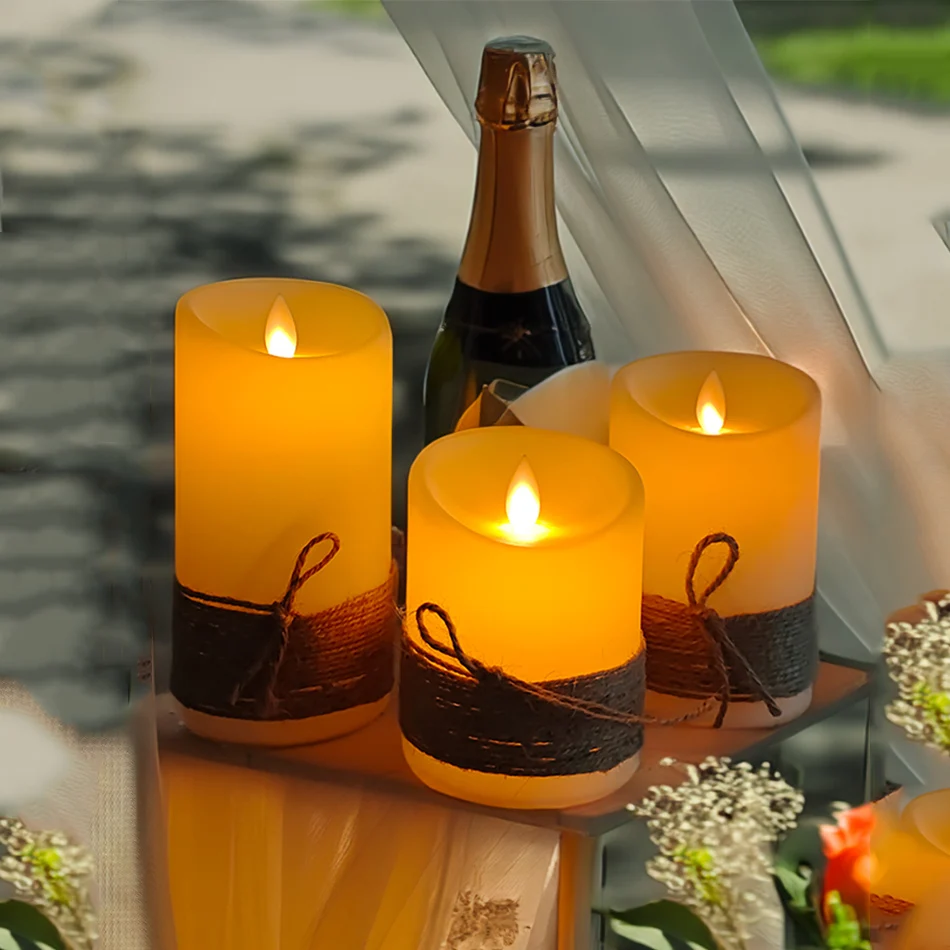 Dancing Flame LED Candles Set 2