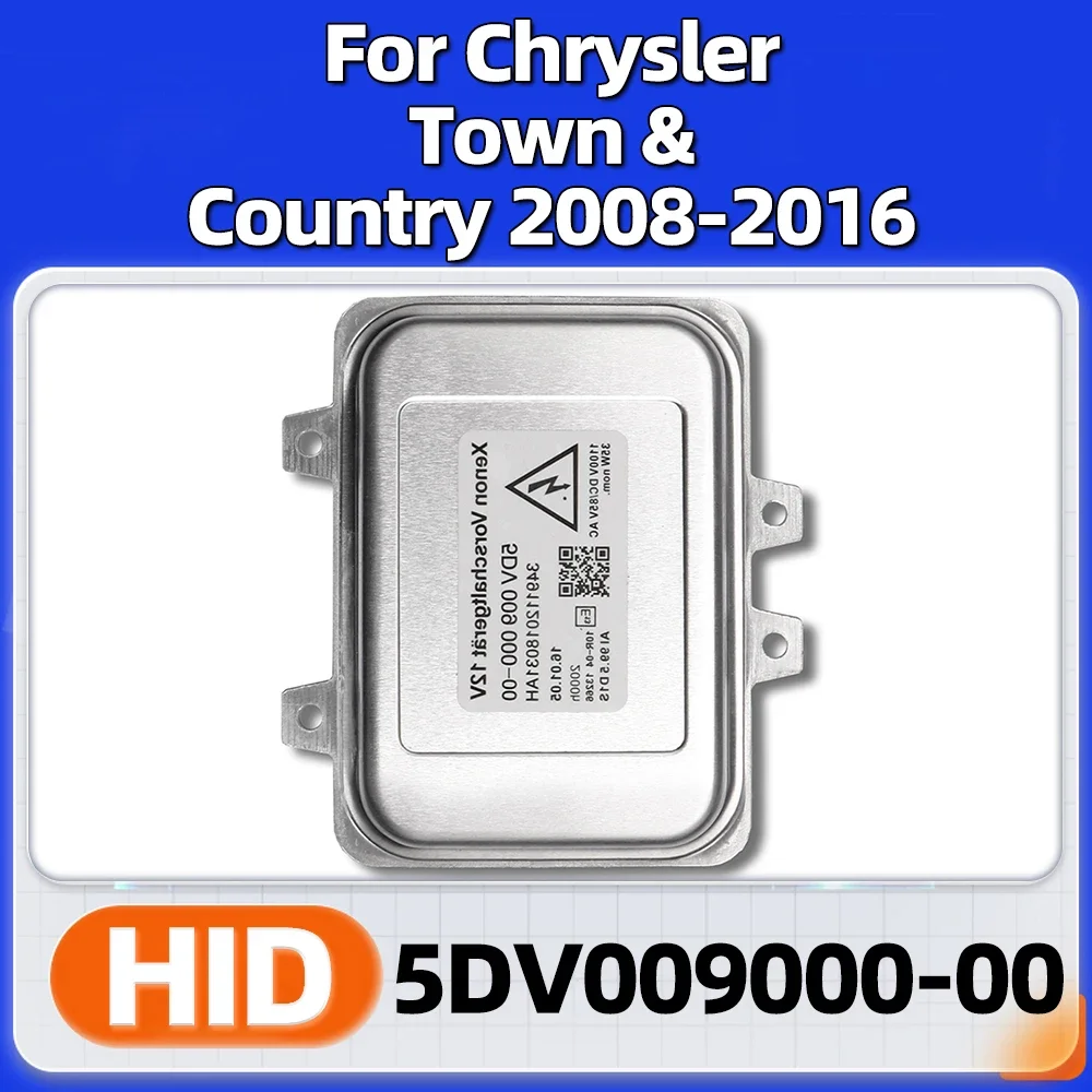 

1 ксенон 5DV 009 000-00 5DV 00900000 Балластный воспламенитель HID для Chrysler Town & Country 2008, 2009, 2010, 2011, 2012, 2013, 2014, 2015, 2016