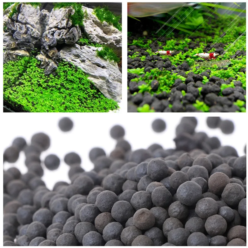 Aquarium Plant Grass Substrate Gravel Fish Tank Water Plant Grained Sand Fertility Substrate Soil For Aquatic Grass Lawn Decor