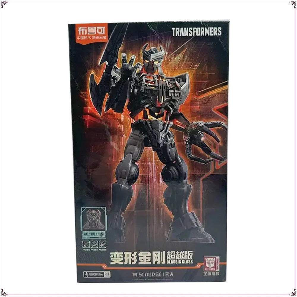 

Blokees Group Transformers One Movie Optimus Prime Megatron Elita-1 Sentinel Prime Assembled Model Toys Action Figure Kids Gifts