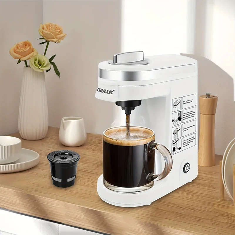 

American Kcup Single Cup Coffee Machine Used For Home Hotel K Capsules And Coffee Powder Single Cup Coffee Machine ﻿