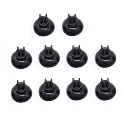 10Pcs 4mm Black Aquarium Suction Cup Air Tube Holder Sucker for Fish Tank Pump Oxygen Air Tube Fixing Clip 4/5mm Accessories