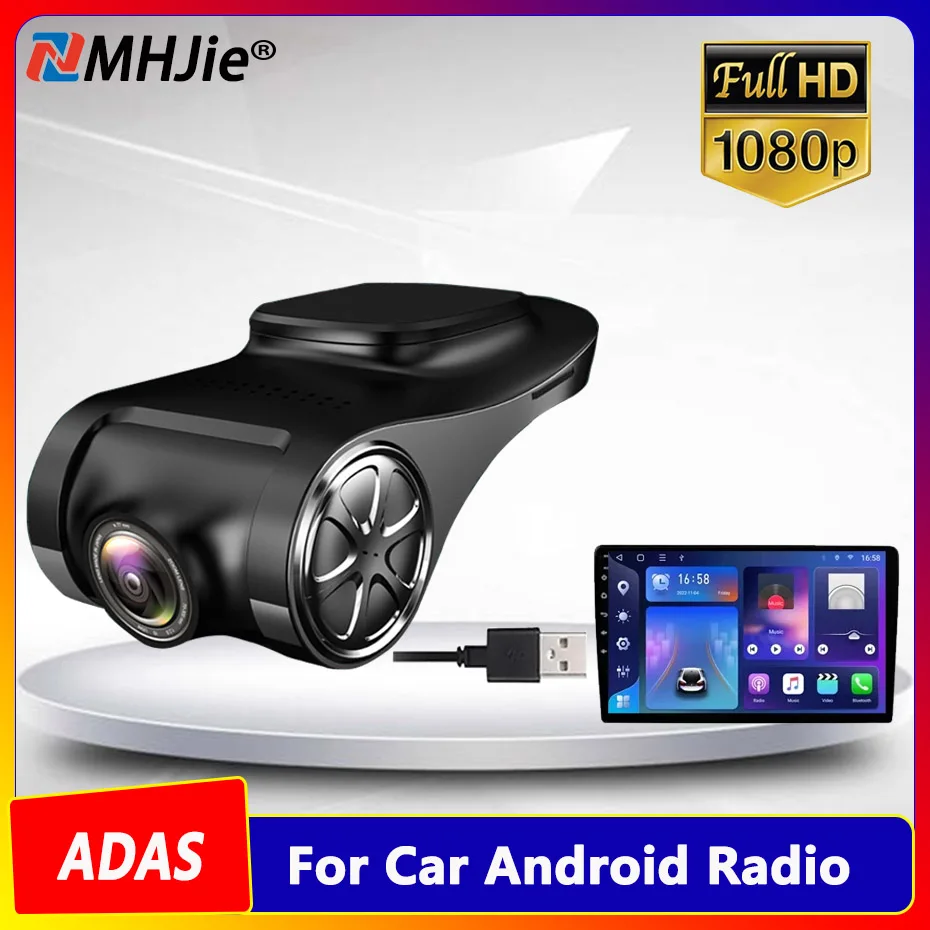 1080P Dash Cam for Cars WIFI Car DVR Video Recorder ADAS for Android Multimedia Version Car Camera Black box USB Car Accessories