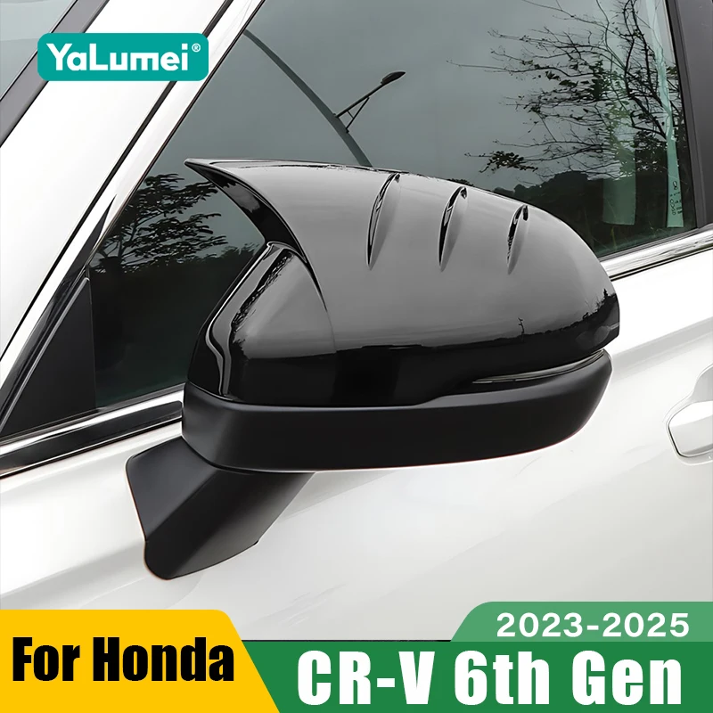 Für Honda CR-V CRV 6th Gen 2023 2024 2025 Hybrid Auto Seite Rückspiegel Abdeckung Shell Dekoration Zubehör