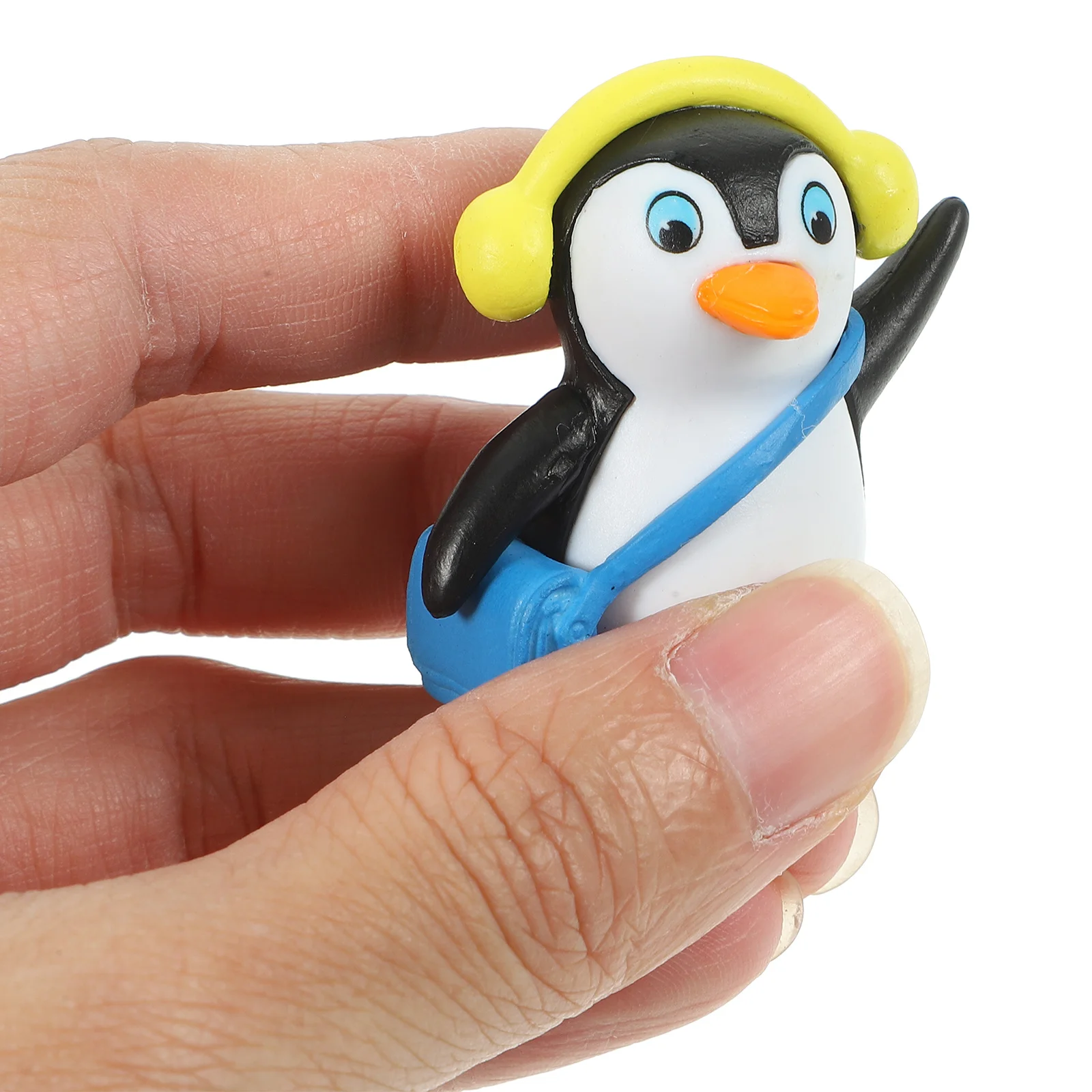 

4Pcs Animal Cake Topper Birthday Cake Decor Creative Adorable Table Bookshelf Decor Christmas Ornaments