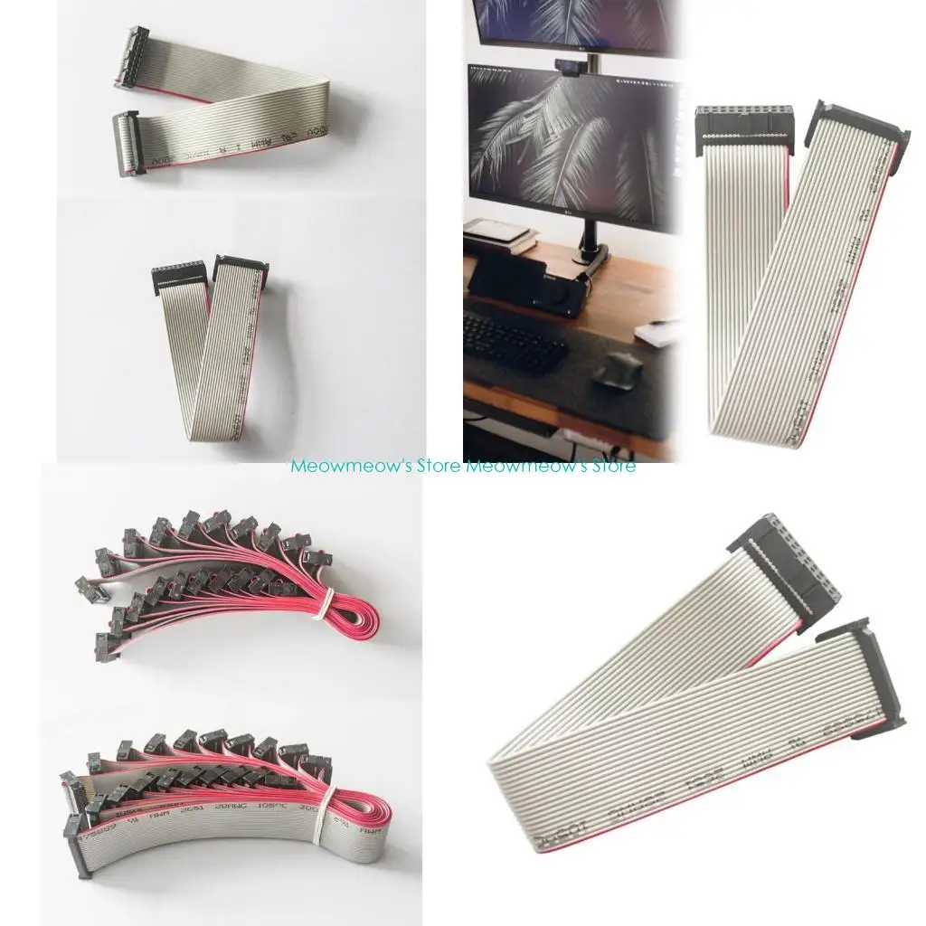 W91A 20PIN JTAG подключаемого кабеля 2,54 мм для эффективной передачи кода в AVR Chip