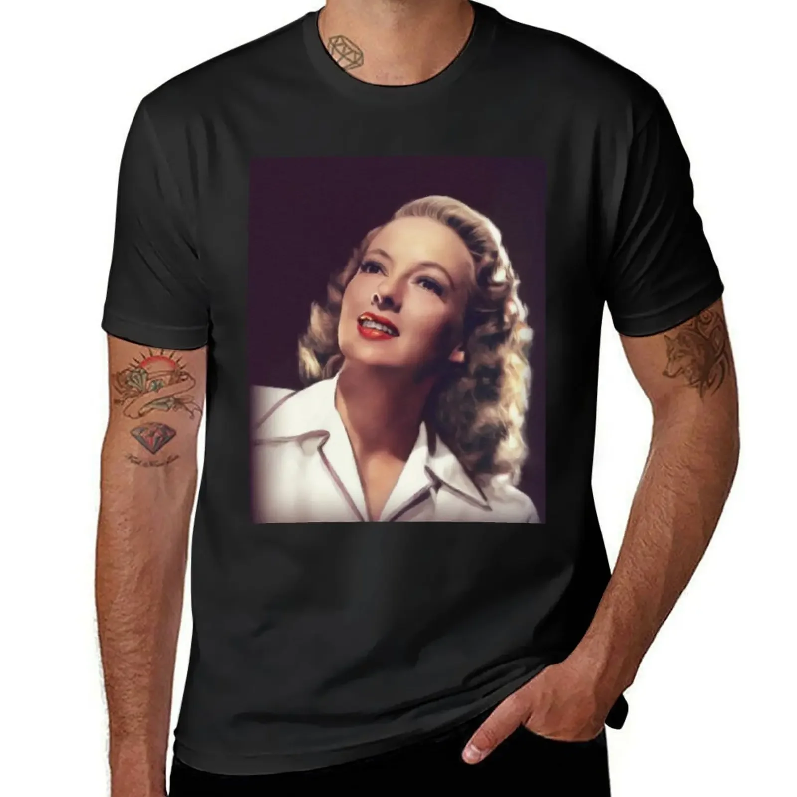 Evelyn Keyes, Movie Legend T-Shirt hippie clothes new edition boys whites Short sleeve tee men