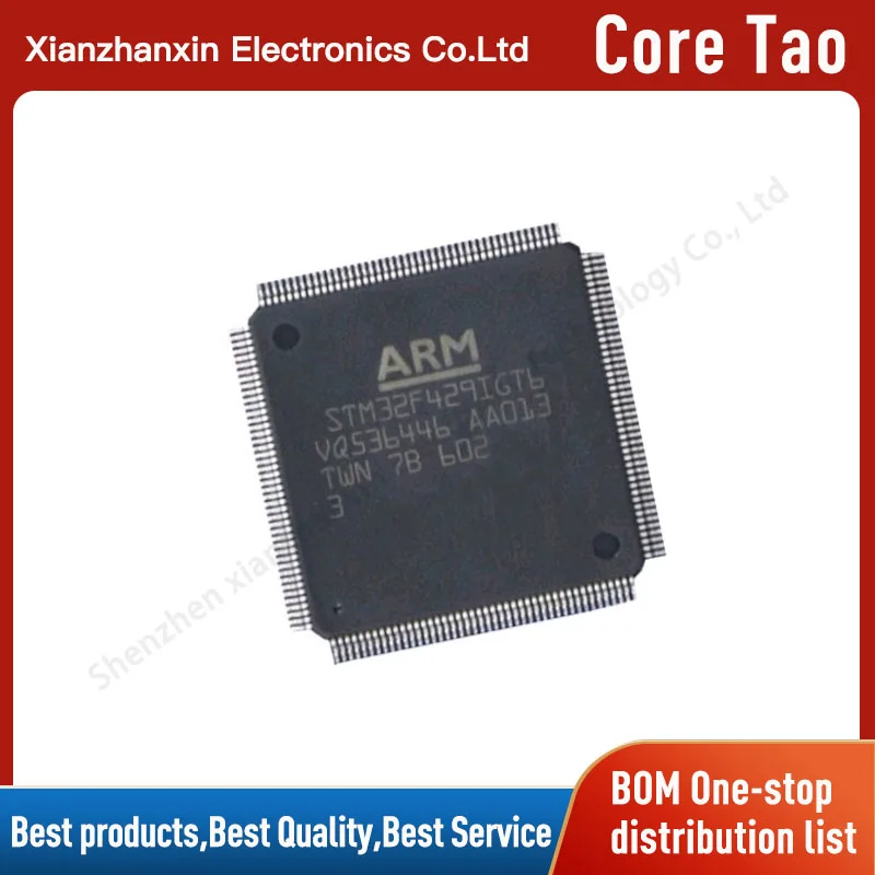 1pcs/lot STM32F429IGT6 STM32F429 429IGT6 LQFP-176 Microcontroller chips in stock