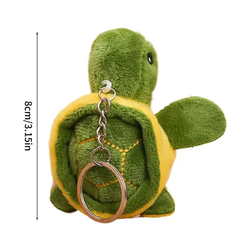 Keychain Stuffed Animals Portable Animal Plush Keychain Plushies Keychain Lightweight Key Chain Pendant Bag Accessories Charm