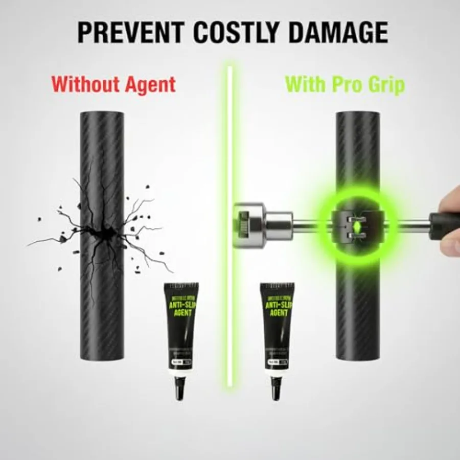 Carbon Paste for Bike Seatpost - Bicycles Seatpost Nonslip Oil Pastels with Anti-Slip Formula - Carbon Assembly Paste for Stem, view 4