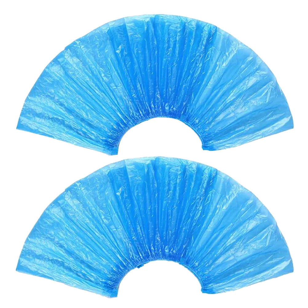 

200 Pcs Waterproof Shoe Cover Covers for Shoes Protector Rain Portable Boot Protectors