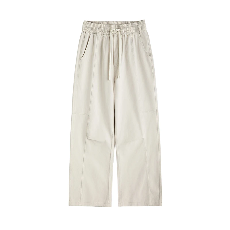 

Men's Workwear Trousers Fashionable and Simple Wide-leg Pants Men Outdoor Casual Spring and Autumn New Loose Straight-leg Pants