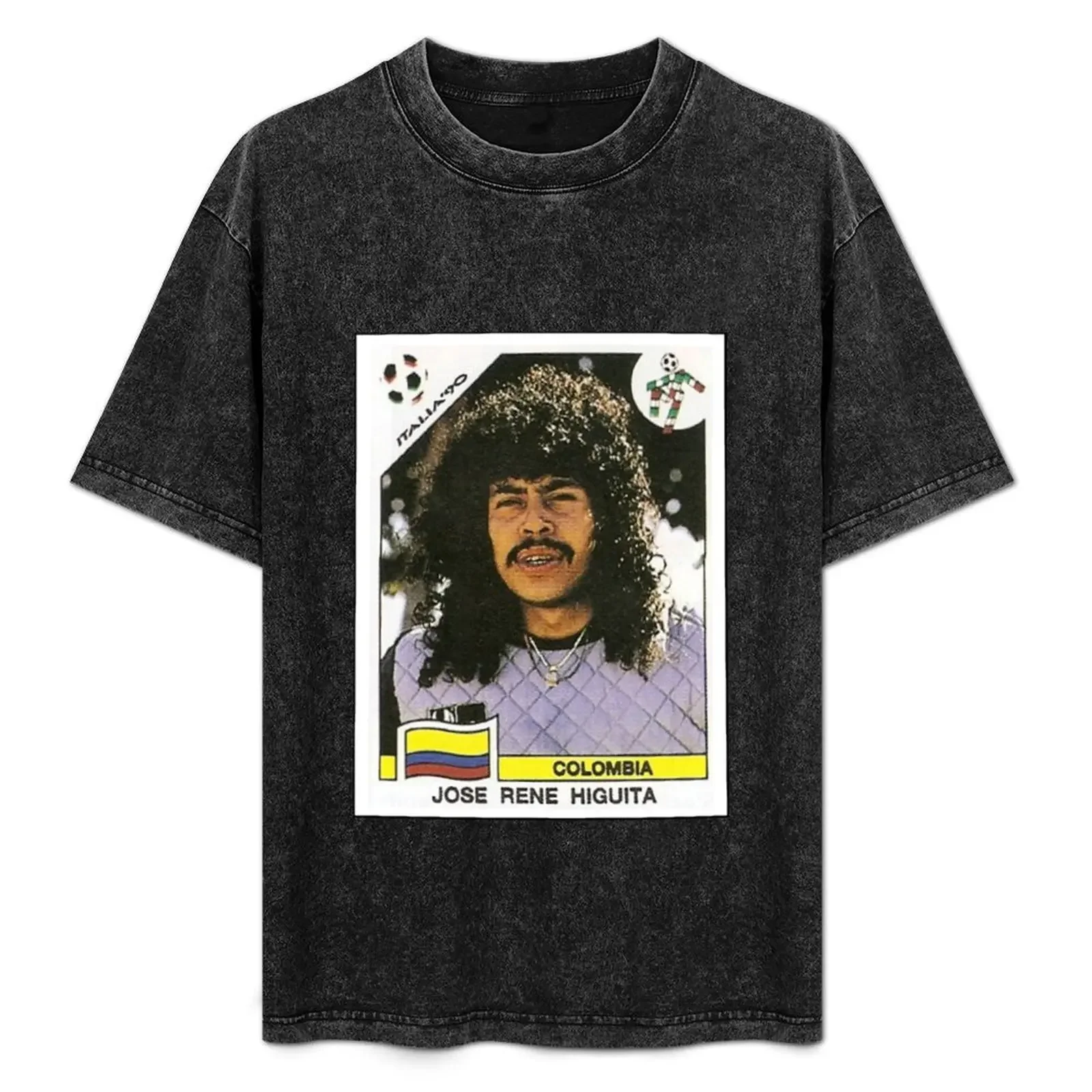 JOS? REN? HIGUITA - 1990 T-Shirt shirts graphic tees cute tops shirts graphic tee vintage clothes mens plain t shirts