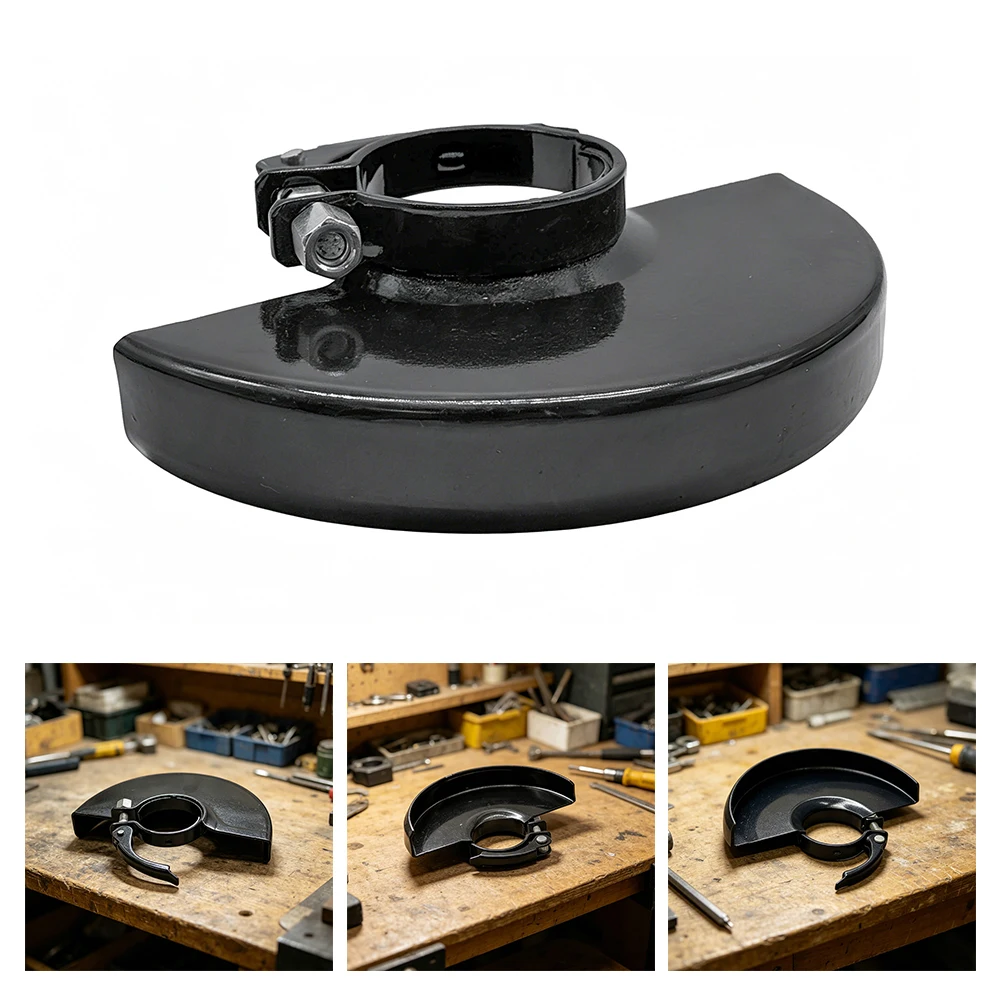 Fast-Detach 125mm Grinding Guard 43mm Bore Dust Shield Safety Cover for Angle Grinder Models with Standard Mounting