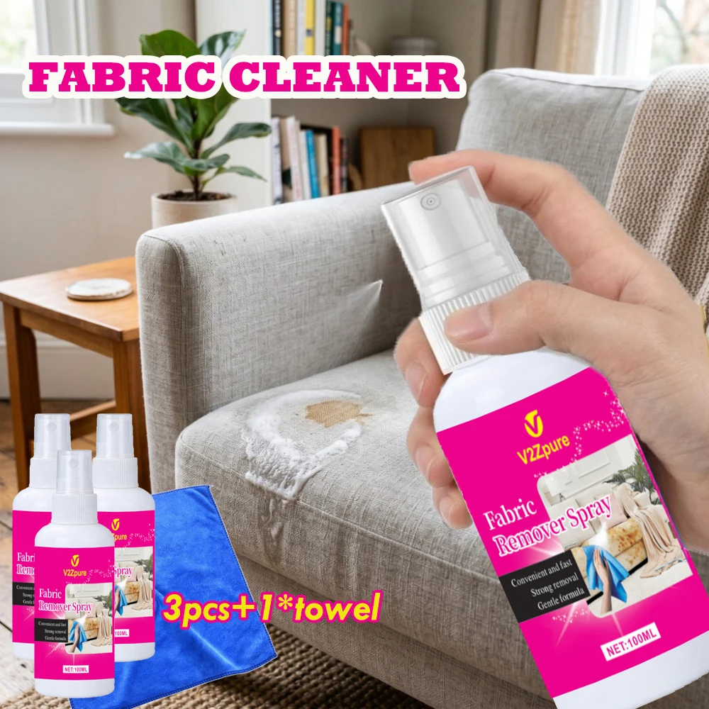 Limpiador de Telas para Autos en Aerosol, Limpieza Profunda para Alfombras, Cortinas y Asientos de Auto, Elimina la Suciedad y Residuos, Protege el Color del Sofá