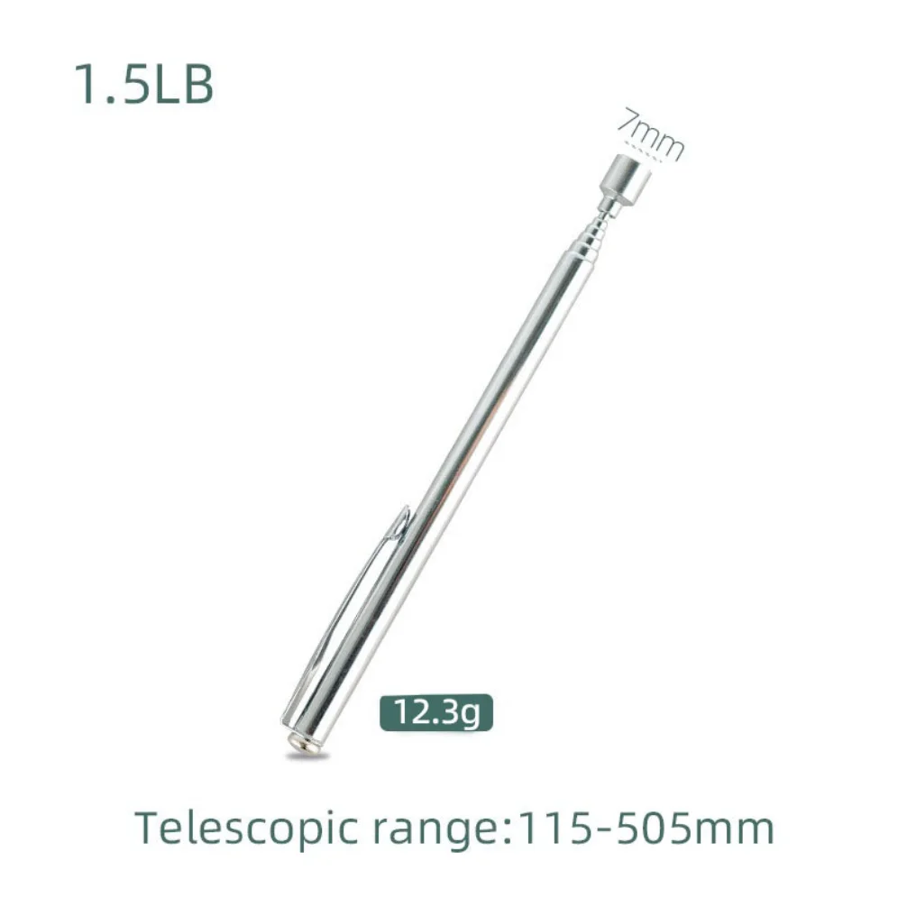 Telescopic Magnetic Magnet Pen Pickup Tool Extendable Pen Style Pickup Rod for Car Repairing Machinery Maintenance  Car Tools