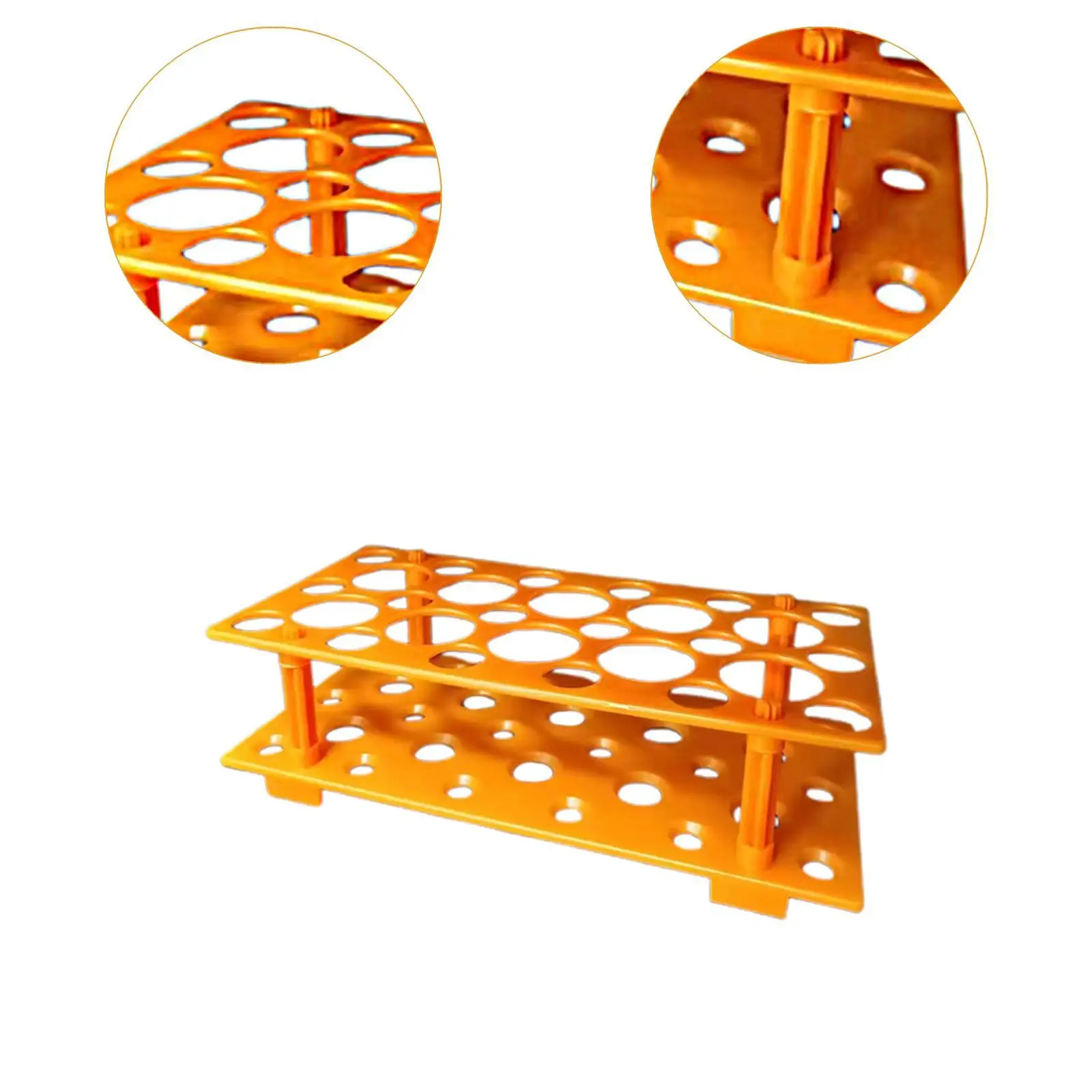 Test Tube Holder Sturdy Sample Collection Tube Holder Easy to Clean Multifunctional Centrifuge Tube Stand for 10ml, 15ml, 50ml