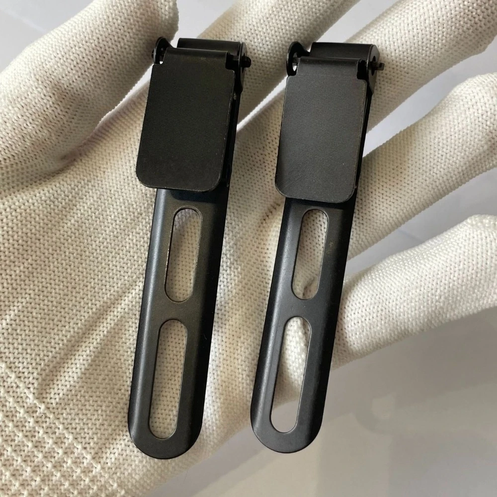 EDC Metal Waist Belt Clip, Replacement Back Clip for Kydex Sheath Knife Holster DIY Parts